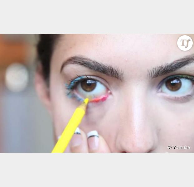 comment se maquiller avec 4 couleurs