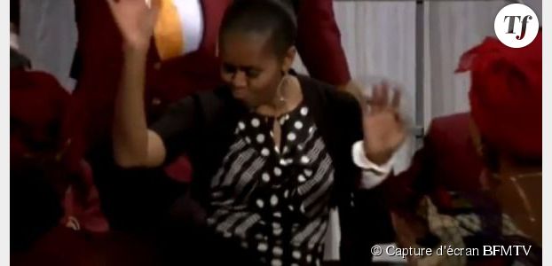 Michelle Obama danse sur