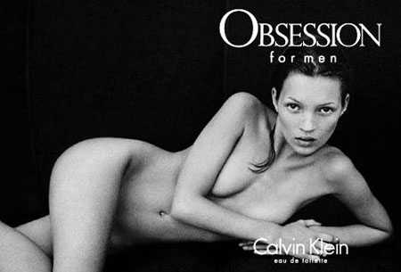 Calvin Kein Obsession Kate Moss