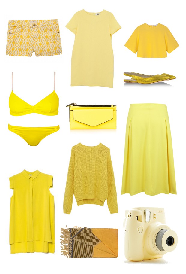 Sélection shopping jaune