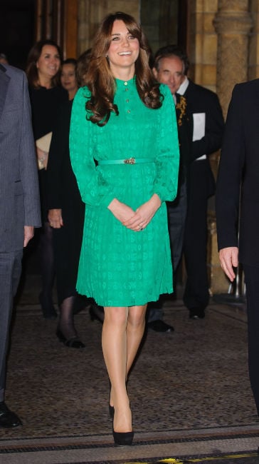 Kate Middleton vert émeraude