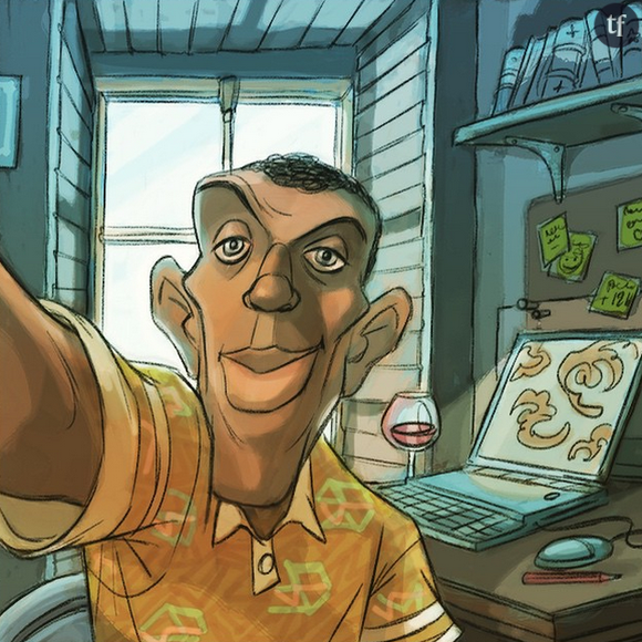 Stromae a fait une arrivée, en dessin, sur Instagram