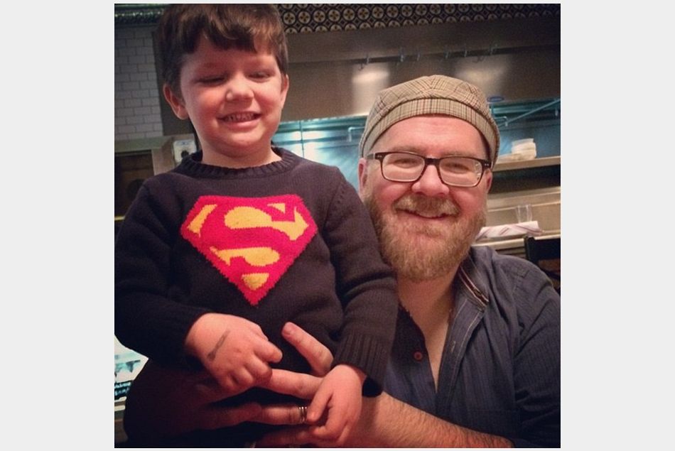 Le super "daddy" Brent Almond et son fils Jon