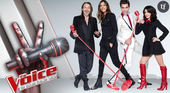 Les coachs de The Voice : Florent Pagny, Zazie, Mika et Jenifer