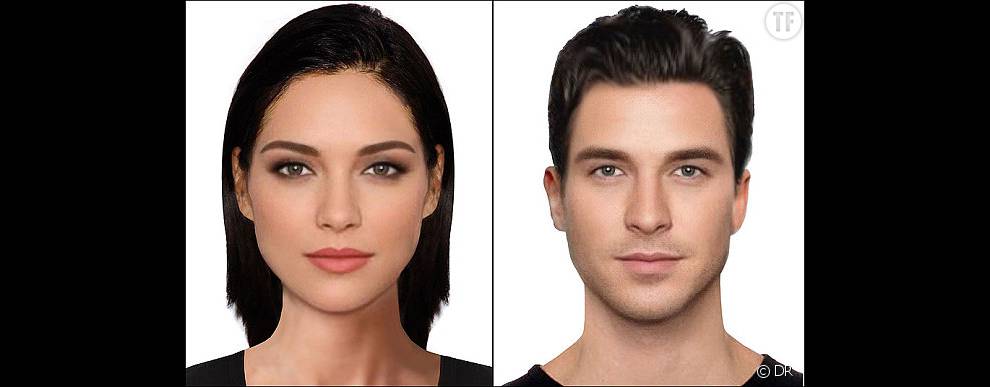 Les visages de la femme et de l&#039;homme parfait, selon les Britanniques