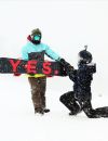 La demande snowboard et la réponse qui va avec.
