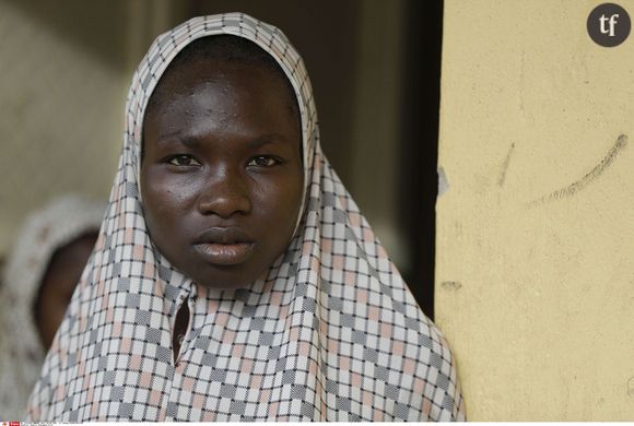 Salamatu Bulama, une rescapée de Boko Haram dans une clinique à Yola