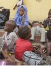 Des femmes et des enfants sauvés par l'armée nigériane au camp de Yola