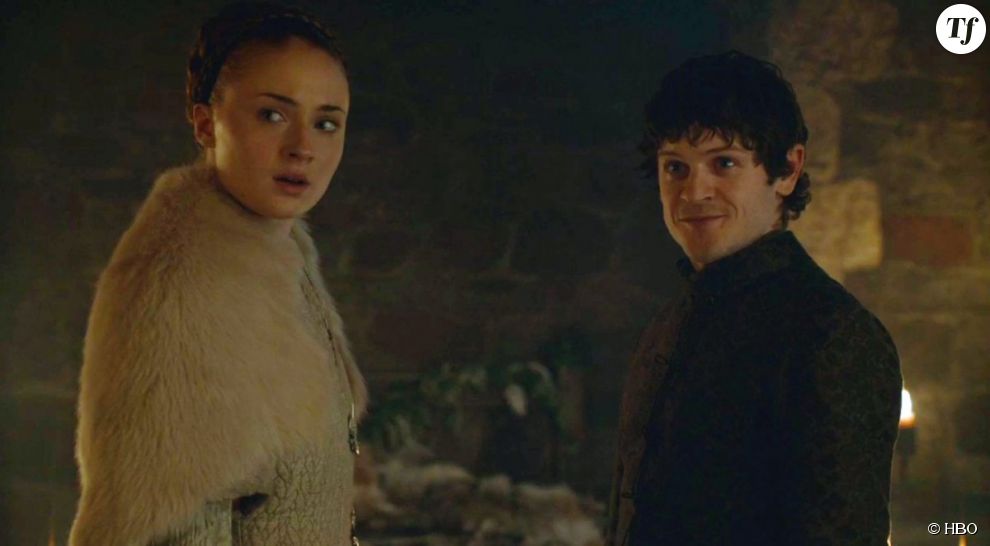 Sansa et Ramsay lors de leur nuit de noces