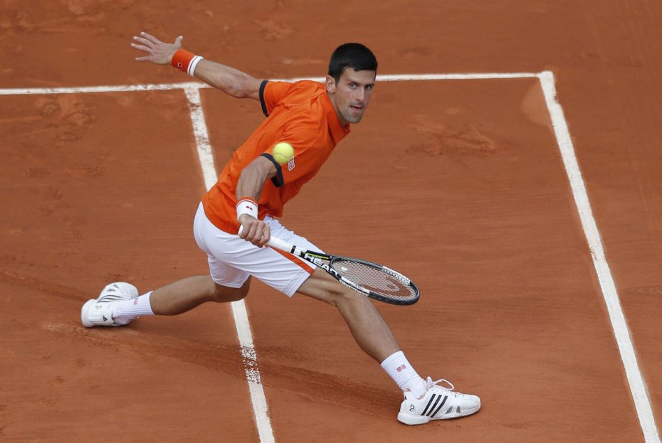 Le n°1 mondial Novak Djokovic