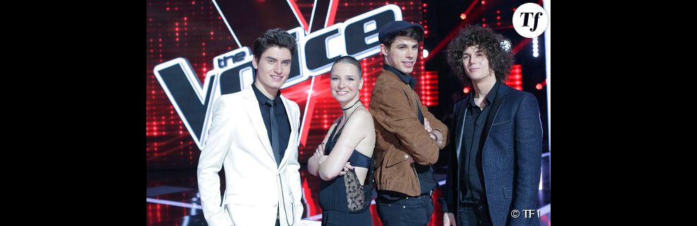 Lilian, Anne Sila, Côme et David les finalistes de The Voice 2015