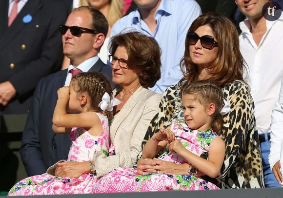 Mirka et sa tribu accompagnent Roger Federer dans l'ensemble des tournois ATP.