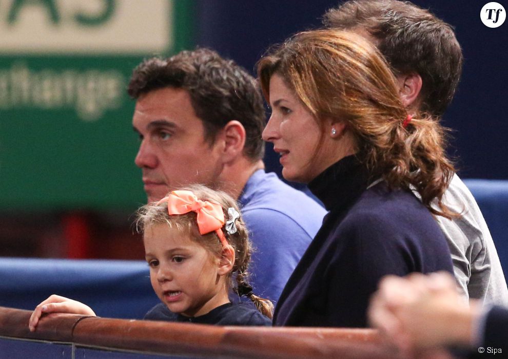 Mirka en compagnie de Charlene Riva Federer.