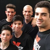 Zinedine Zidane : son selfie touchant avec ses quatre fils