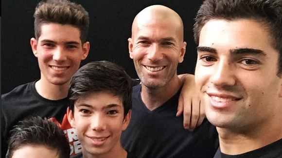 Zinedine Zidane : son selfie touchant avec ses quatre fils