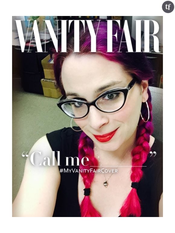 Crystal Frasier et sa couverture de Vanity Fair.