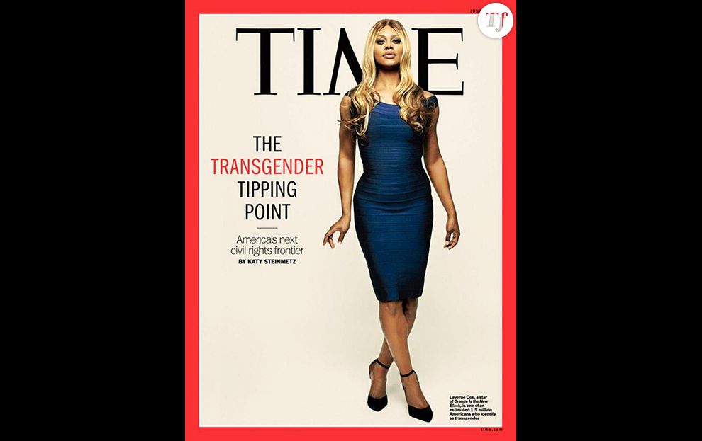 Laverne Cox en couverture du Time