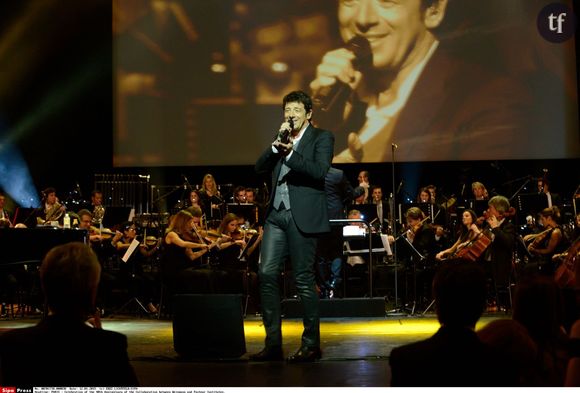 Patrick Bruel a chanté à l'Opéra Garnier le 12 janvier dernier.