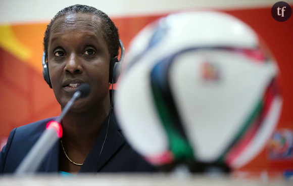 Lydia Nsekera, première et seule femme élue au comité exécutif de la FIFA.