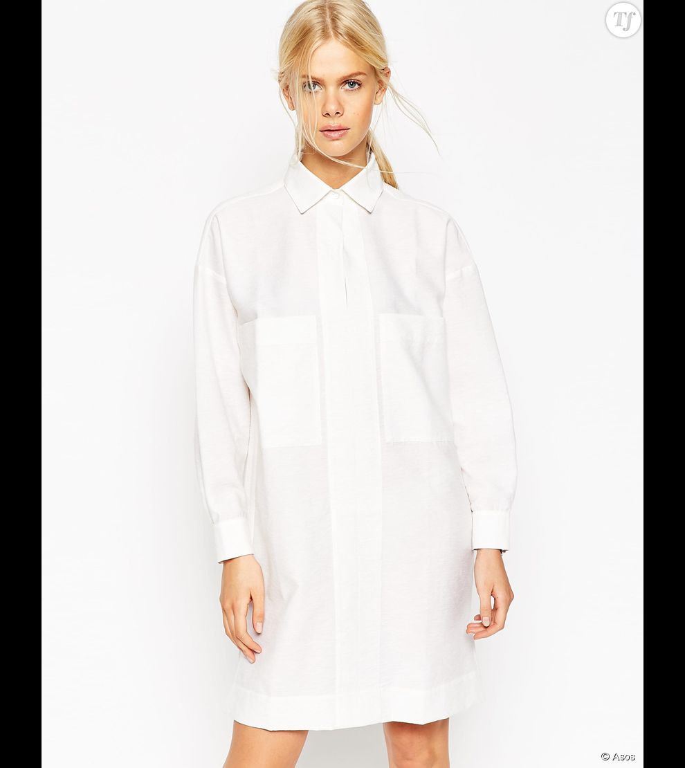 Robe chemise  Asos,  65,99€.