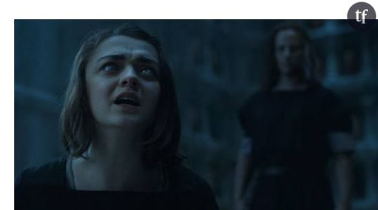 Arya Stark dans l'épisode 10 saison 5 de Game of Thrones