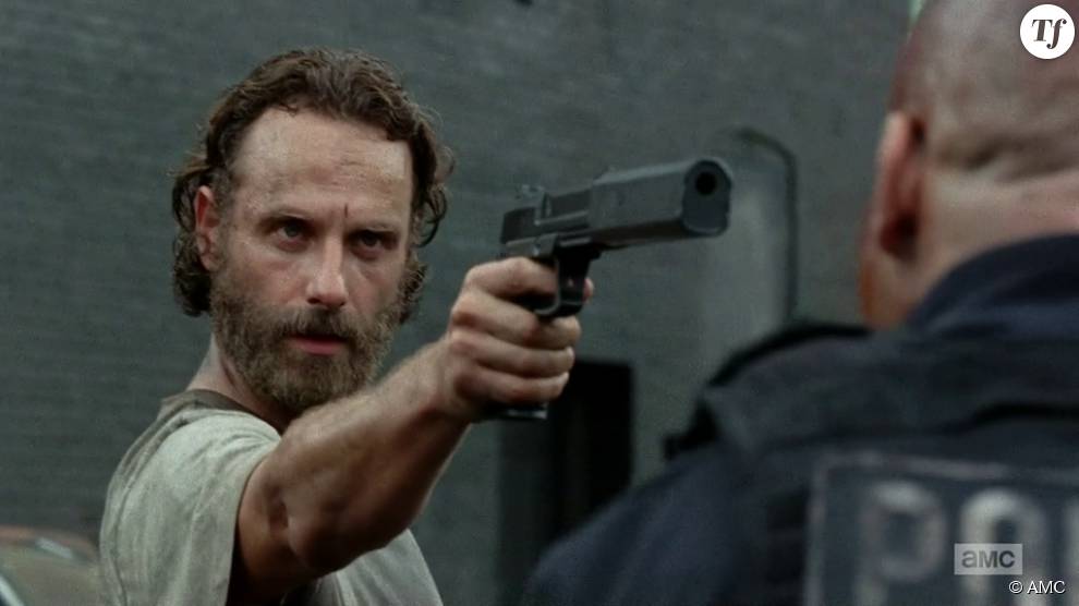 Rick dans la saison 5 de The Walking Dead.