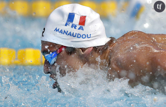 Florent Manaudou, roi du 50m nage libre.