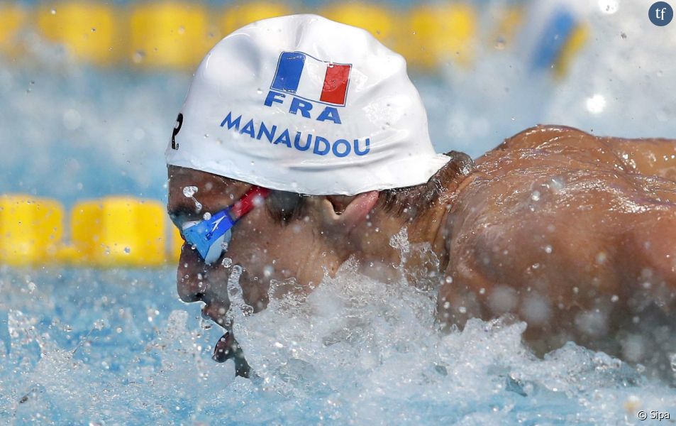 Florent Manaudou, roi du 50m nage libre.