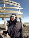 Anne Lorimore, 85 ans, au sommet du Kilimandjaro.