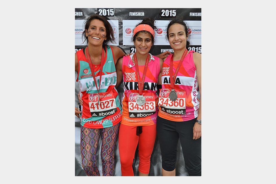 Kiran Gandhi a osé courir le marathon de Londres sans protection périodique, alors qu'elle avait ses règles.