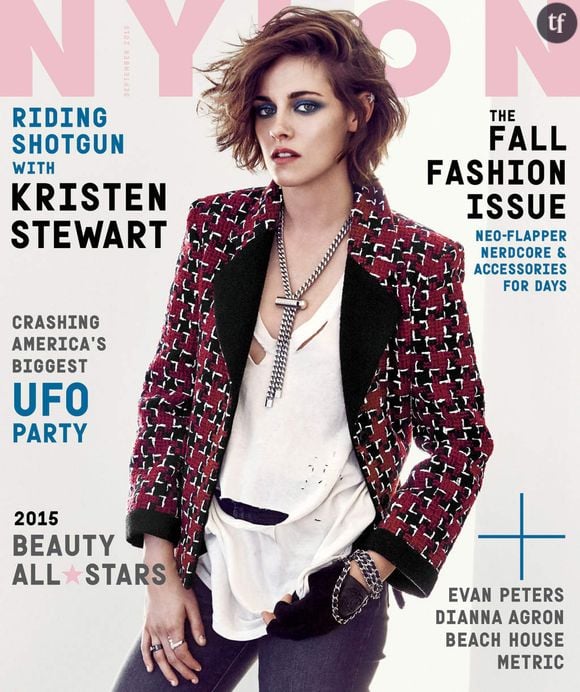 Kristen Stewart se confie un peu au magazine Nylon.