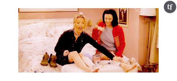 Monica et Phoebe dans "Friends