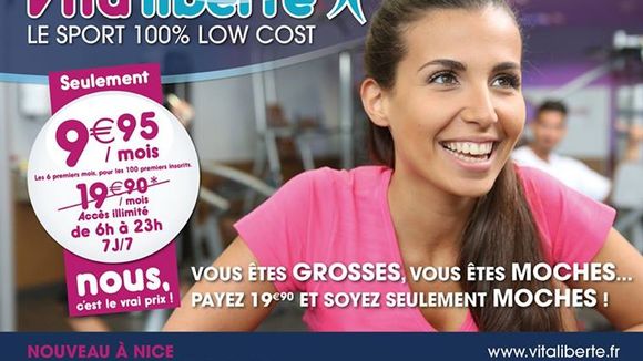 La pub "grosse et moche" d'un club de fitness enflamme le web