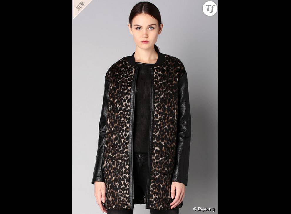  Manteau imprimé léopard B-young  119 euros