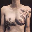 Un magnifique cover up de cicatrices post mastectomie.