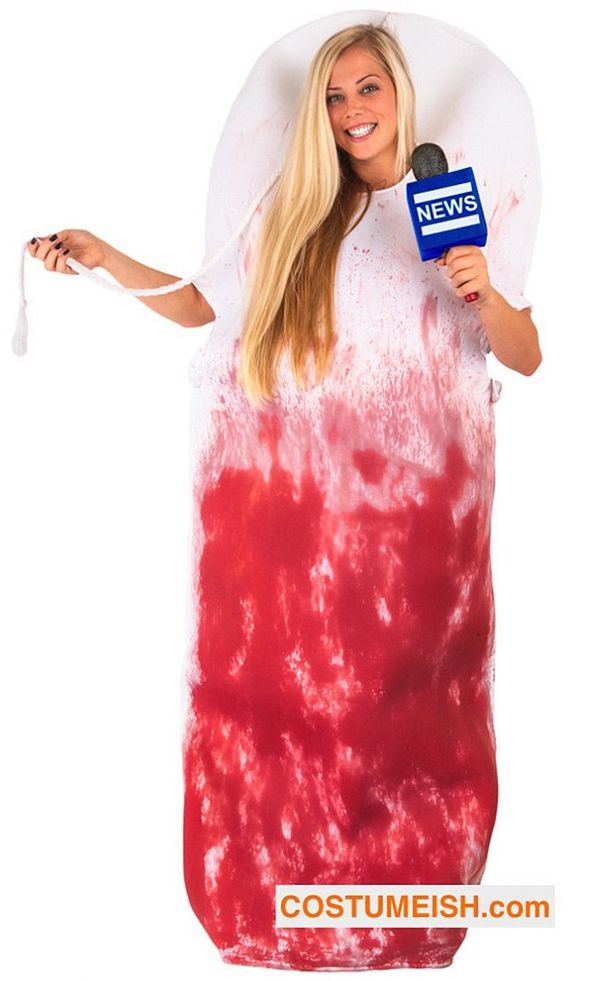 Se déguiser en tampon, le costume d’Halloween qui repousse les limites