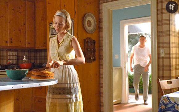 La femme au foyer Betty Draper dans la série "Mad Men"