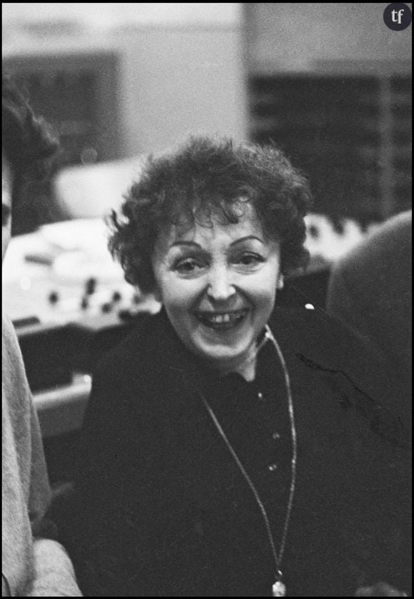 Edith Piaf en enregistrement