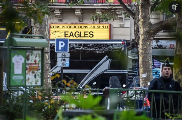 L'entrée du Bataclan ce samedi 14 novembre