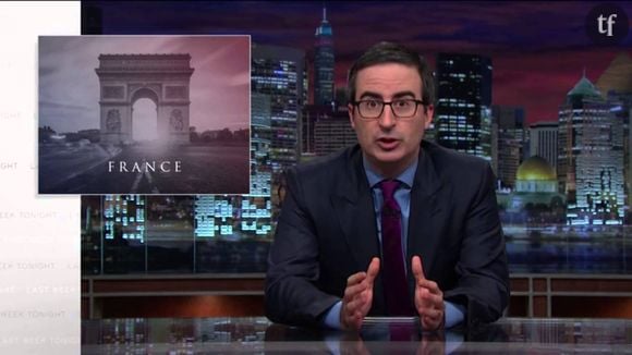 John Oliver s'exprime sur les attentats du 13 novembre.