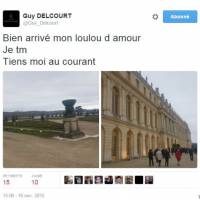 "Mon loulou d'amour" : le tweet fail mignon du député Guy Delcourt