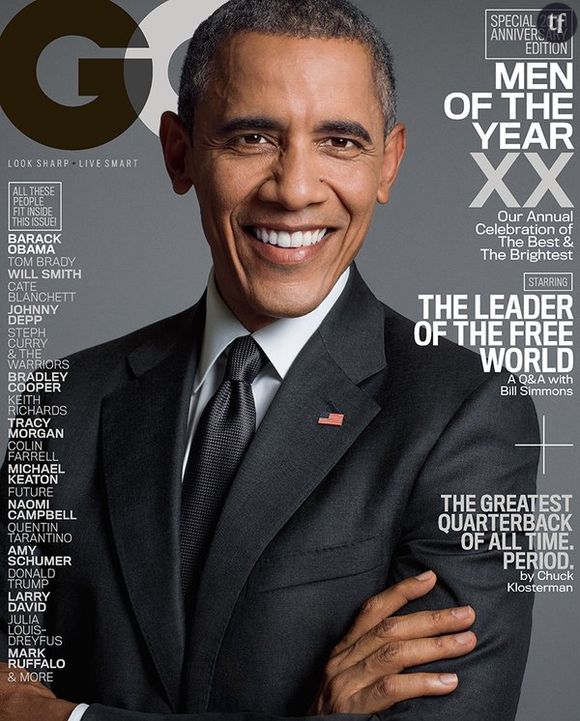 Barack Obama en couverture du magazine GQ