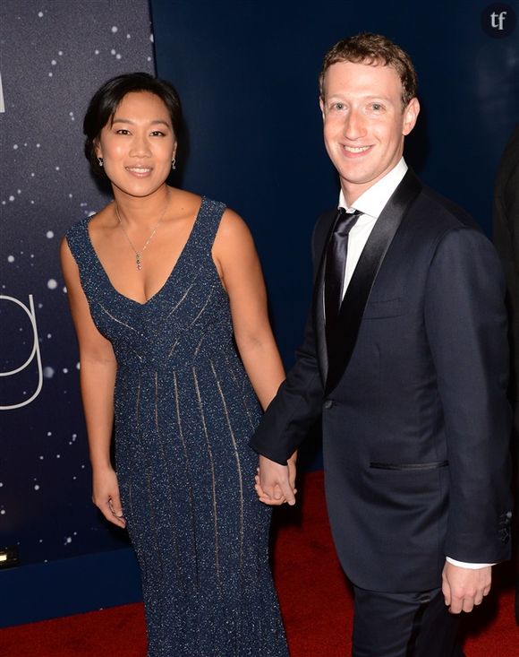 Mark Zuckerberg et son épouse
