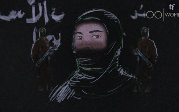 Nour explique le quotidien d'une femme à Raqqa, le fief de Daech
