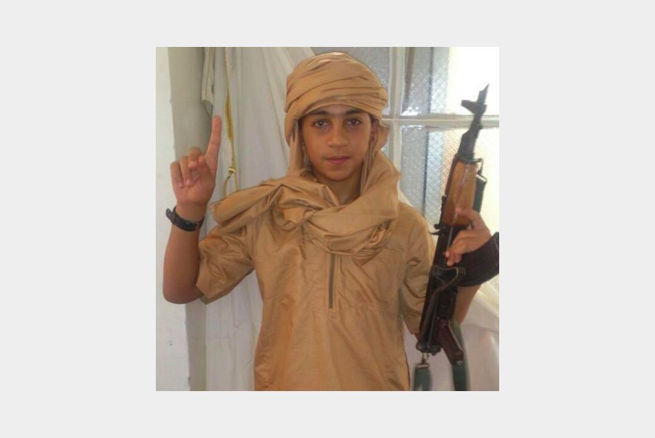 Younes Abaaoud, le jeune frère du terroriste Abdelhamid Abaaoud en 2014