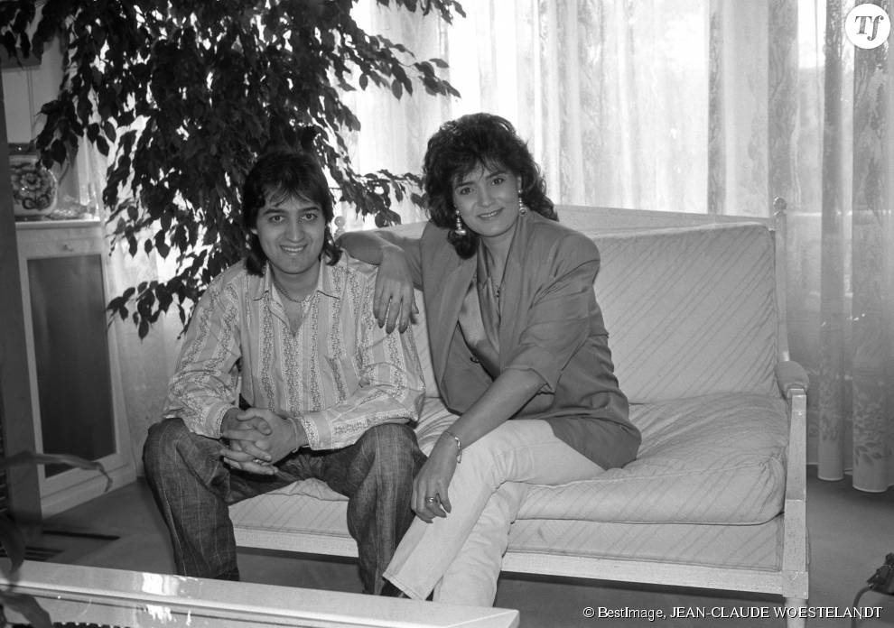 Linda de Suza et son fils Joao en 2 mars 1989