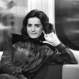 Linda de Suza sur le plateau de l'émission "Midi", première émission de Danièle Gilbert en octobre 1979