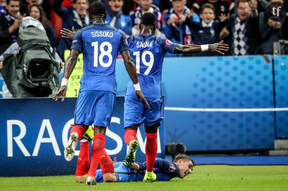 Antoine Griezmann, Bacary Sagna et Moussa Sissoko