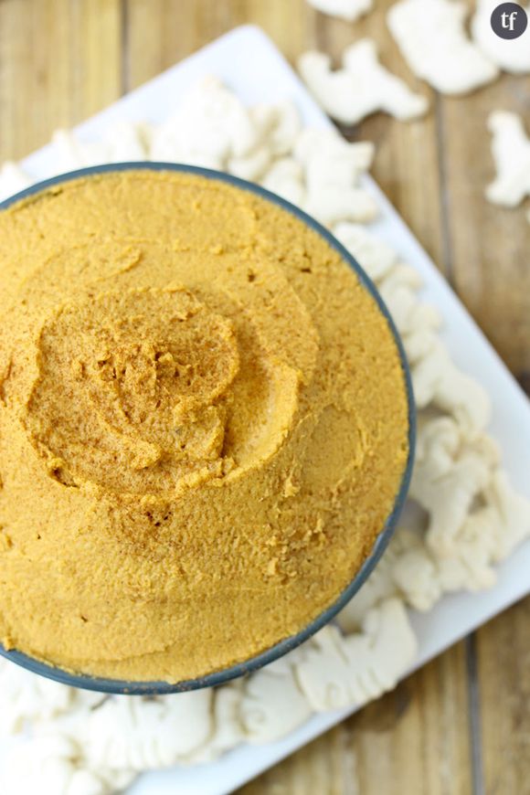 Houmous façon pumpkin pie