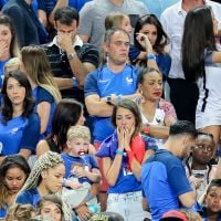 Finale Euro 2016 : les femmes des joueurs de l'équipe de France en larmes dans les tribunes (photos)